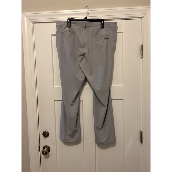 Nike Golf Pants Mens 38 X 30 Gray Flat Front Performance Stretch Waist Standard - Picture 6 of 6